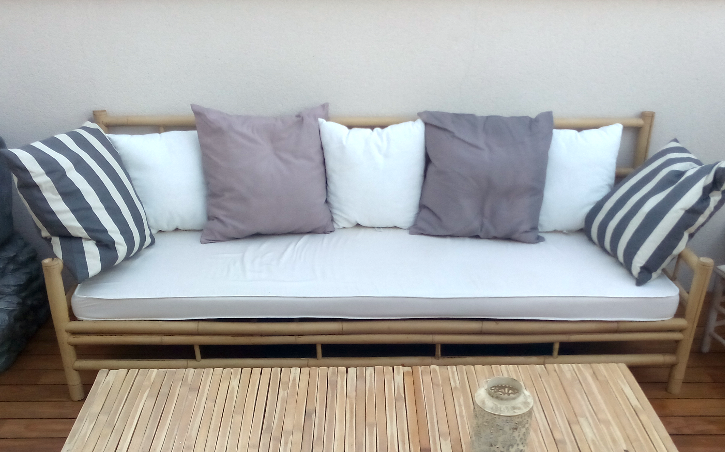 Bamboo sofa